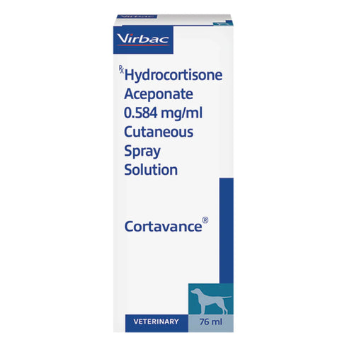 Virbac Cortavance Spray (76ml) and Allermyl Shampoo (200ml0 Itch relief Combo